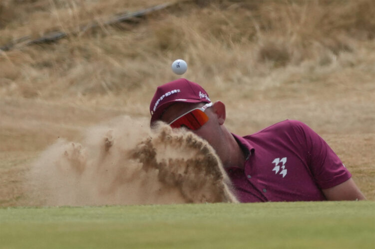 DeChambeau penalized at Open; Herbert, Burns shoot 62s